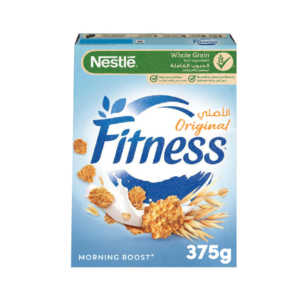 Fitness Original Wholegrain Breakfast Cereal with Oats, 375g