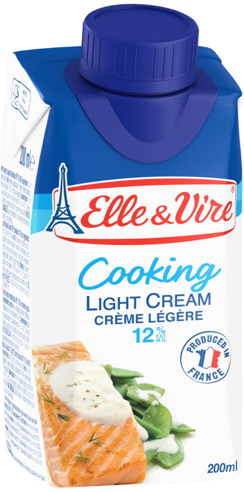 Elle & Vire Light Cooking Cream, 200ml
