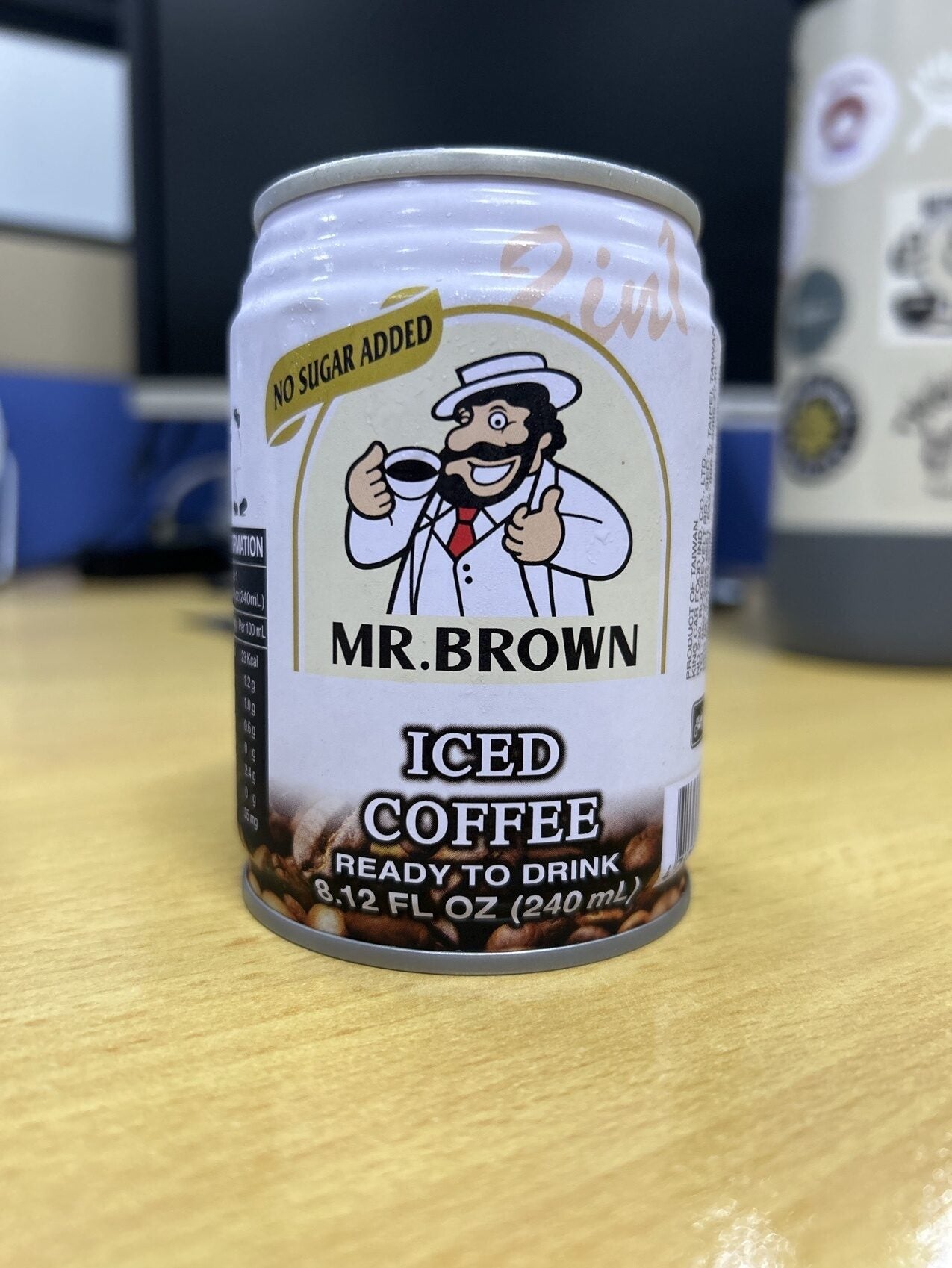 Mr. Brown Sugar Free Ice Coffee, 240ml