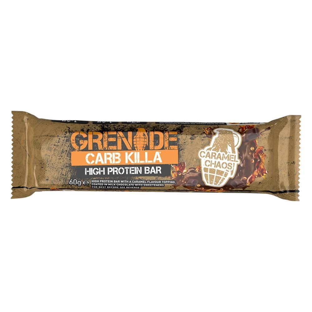 Grenade Caramel Chaos Bar, 60g