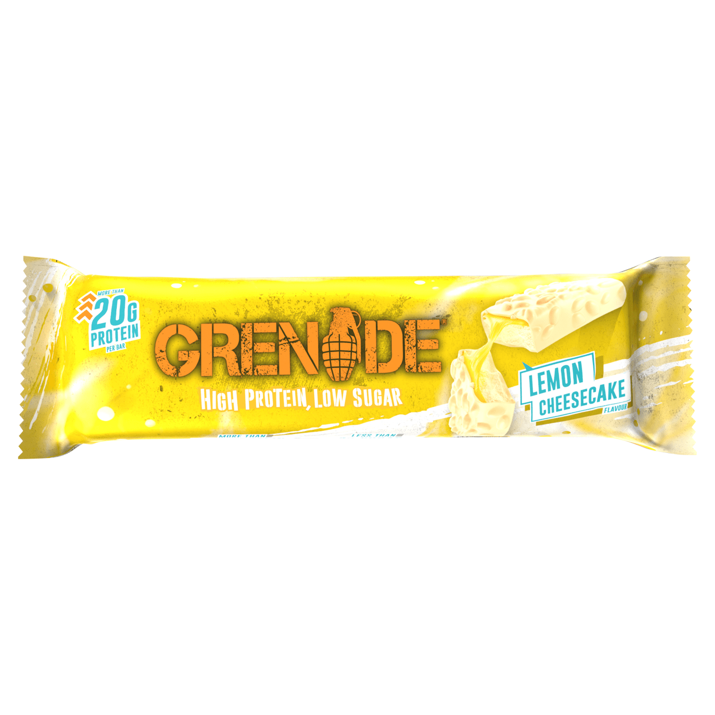 Grenade High Protein Low Sugar Bar Lemon Cheesecake 60 g