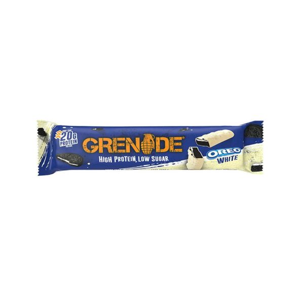 Grenade 20g Protein Bar Oreo White Flavor, 60g