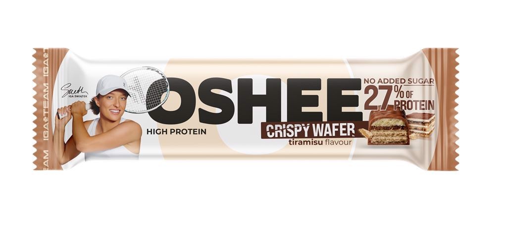 Oshee High Protein Bar With Crispy Chocolate & Tiramisu, 37g