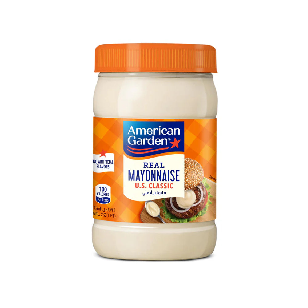 American Garden Original Real Mayonnaise, Gluten Free, Dairy-Free, 473ml