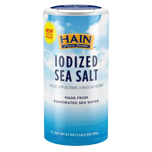 Hain Pure Foods Sea Salt 595 g