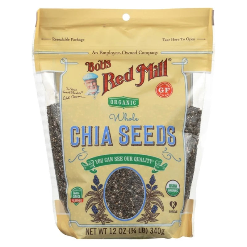 Bob'S Red Mill Organic Whole Chia Seeds, 340g