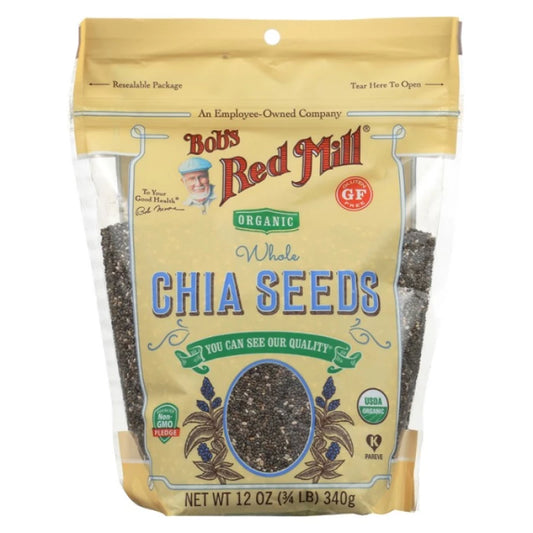 Bob'S Red Mill Organic Whole Chia Seeds, 340g