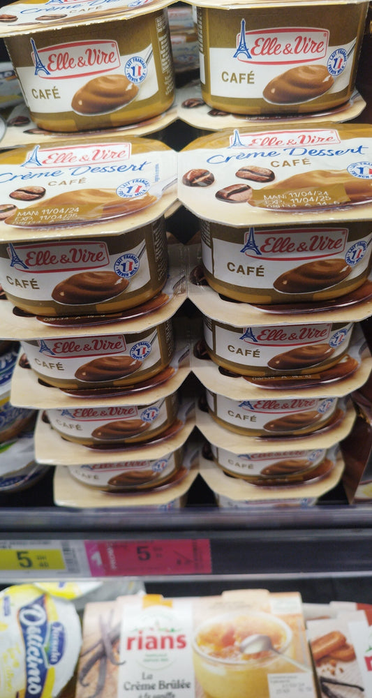 Elle & Vire Coffee Cream Dessert, 100g