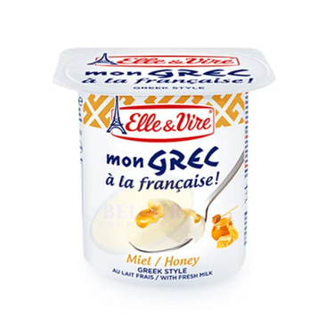Elle & Vire Honey Greek Yoghurt, 125g