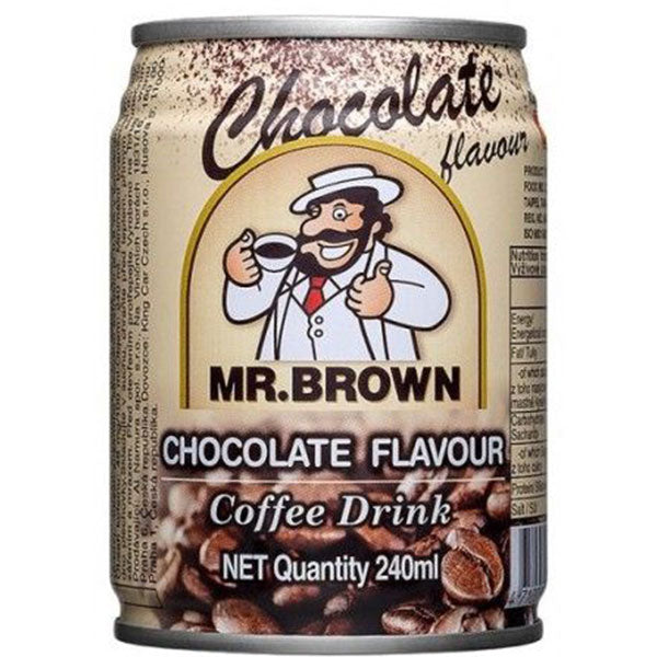 Mr. Brown Chocolate Flavor Iced Coffee, 240ml
