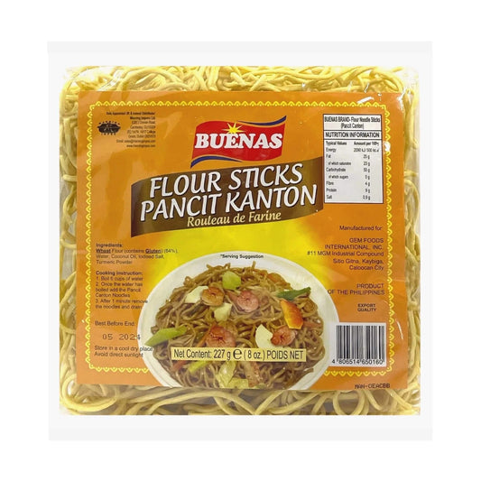 Buenas Flour Stick Pansit Canton, 8 Oz