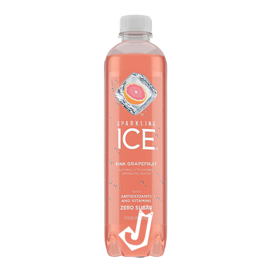 Sparkling Ice Pink Grapefruit Zero Sugar Sparkling Water, 502.8ml