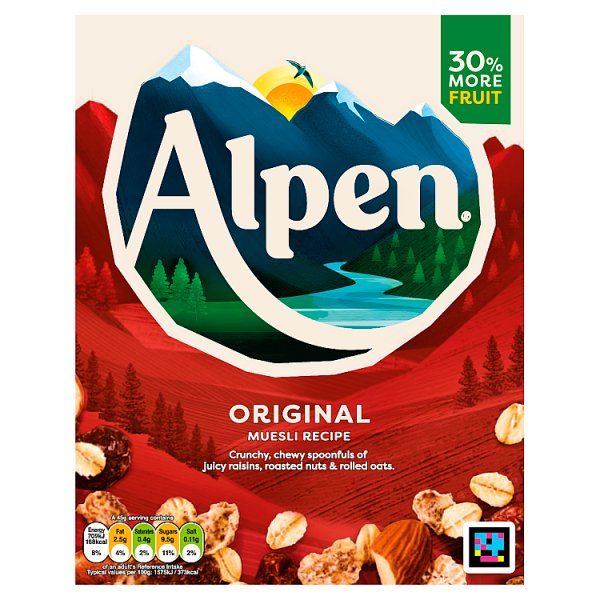 Alpen Muesli Breakfast Cereal 550 g
