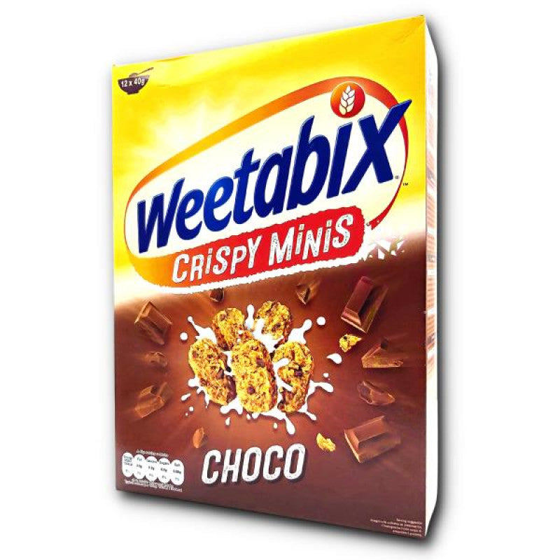 Weetabix Crispy Minis Chocolate Chip Cereal Biscuit, 500g