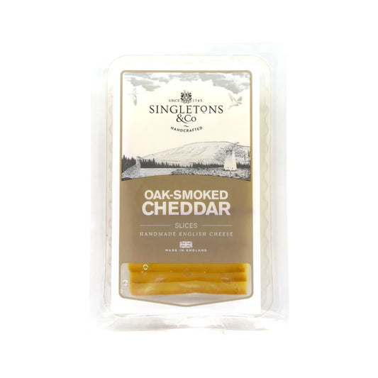 Singleton Cheddar & Black Pepper Cheese Slices, 150g