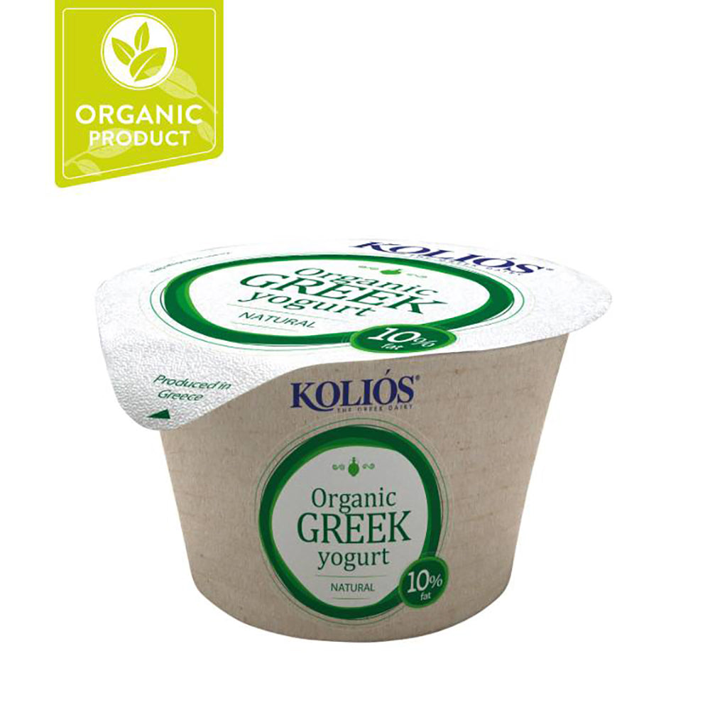 Kolios 10% Fat Authentic Greek Bio Strained Yoghurt, 150g
