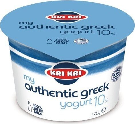 Kri Kri My Authentic 10% Fat Greek Yogurt, 150g