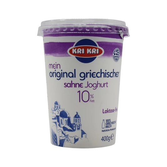Kri Kri 10% Fat Greek Yogurt Lactose Free 400 g
