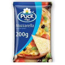 Puck Shredded Mozzarella Cheese, 200g