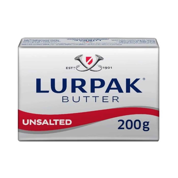 Lurpak Unsalted Butter, 200g