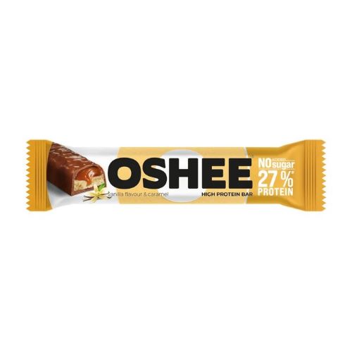 Oshee Vanilla Flavour & Caramel Protein Bar, 49g