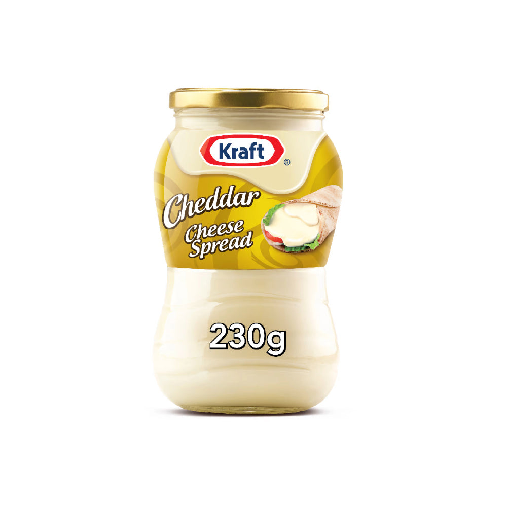 Kraft Cheddar Cheese Spread Jar, 230g