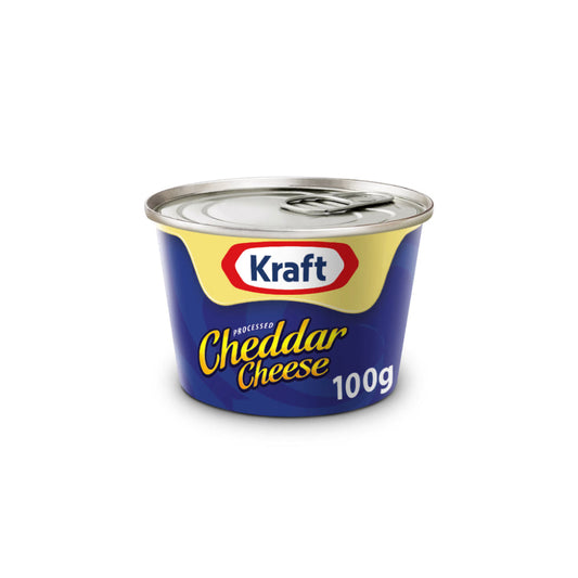 Kraft Processed Cheddar Cheese, 100g