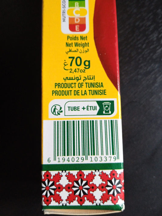 El Manar Harissa Chili Salsa Tube, 70g