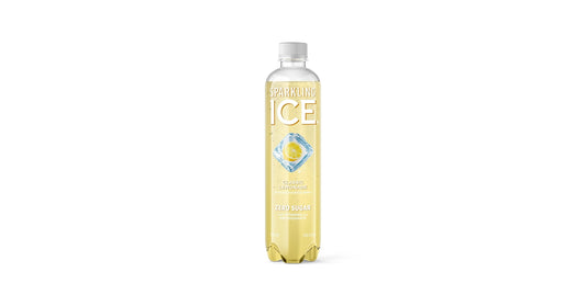Sparkling Ice Classic Lemonade Zero Sugar Sparkling Water, 502.8ml