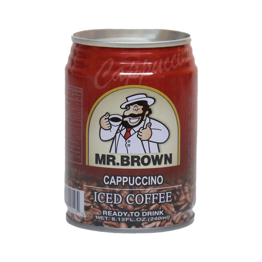 Mr. Brown Cappuccino Iced Coffee, 240ml