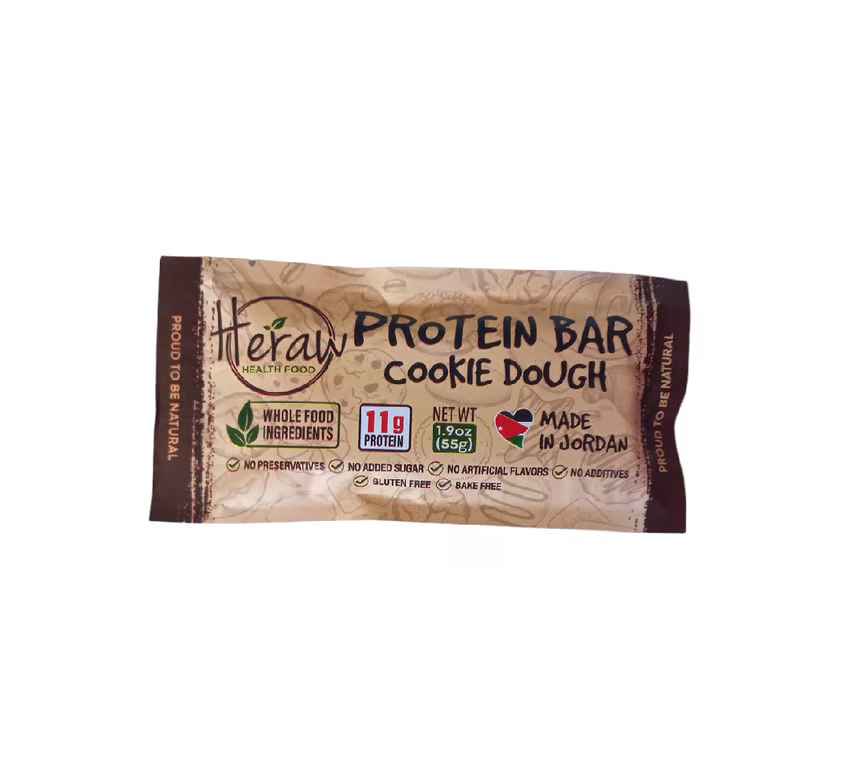 Heraw Healthy Food Protein Bar Cookie Dough, 55g