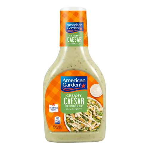 American Garden Creamy Caesar Dressing & Dip, 473ml