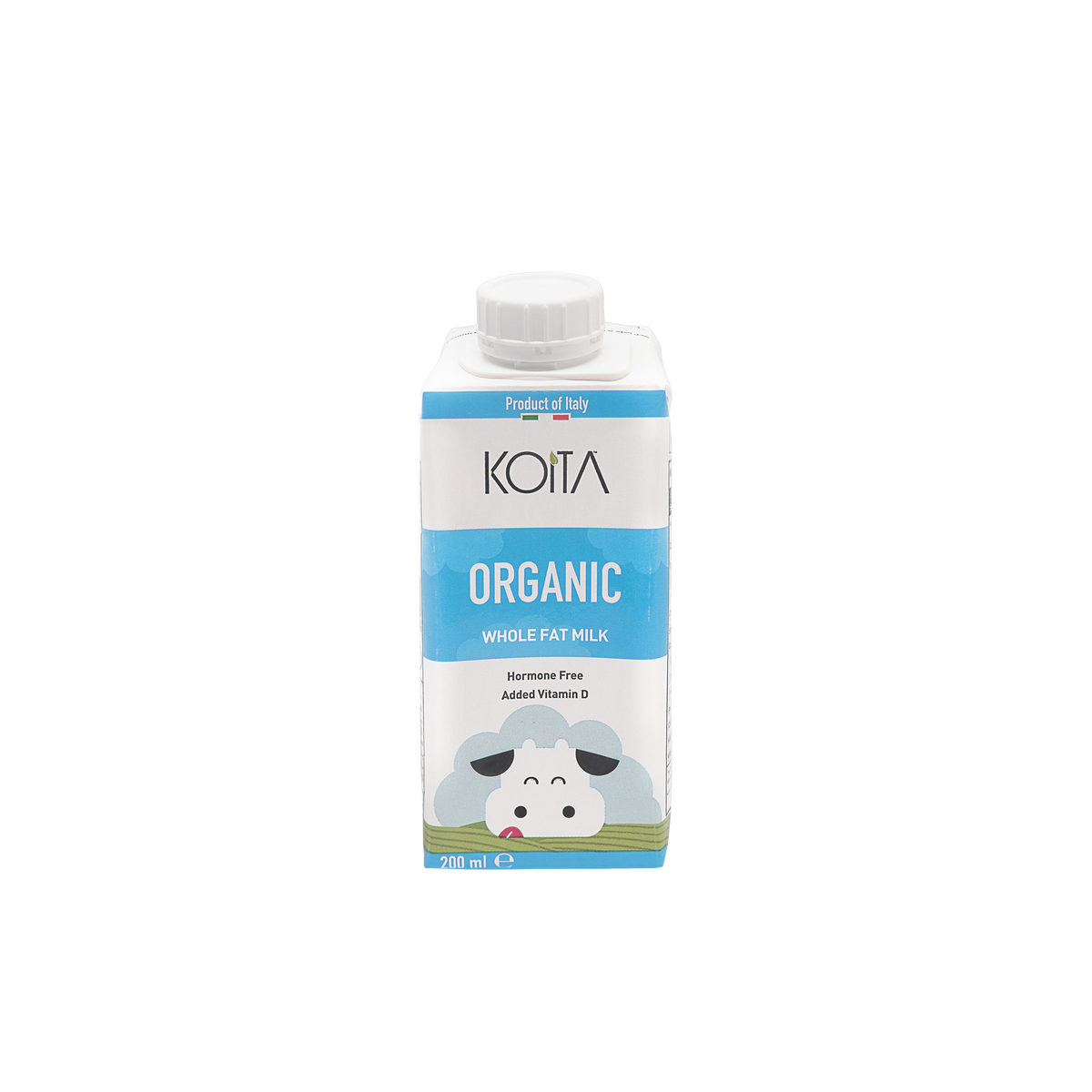 Koita UHT Organic Whole Fat Milk, 200ml