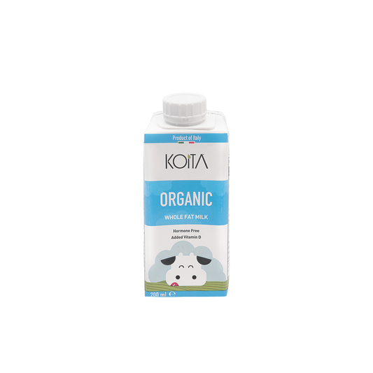 Koita UHT Organic Whole Fat Milk, 200ml