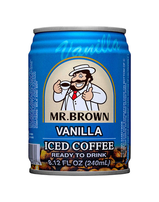 Mr. Brown Vanilla Iced Coffee, 240ml