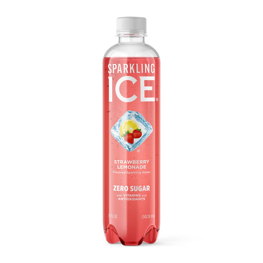 Sparkling Ice Peach Zero Sugar Sparkling Water, 502.8ml